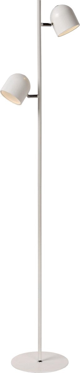 Lucide Skanska - Stehleuchte - LED 3 Stepdim - 2x5W 3000K - Weiß