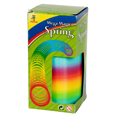große Neontreppenfeder