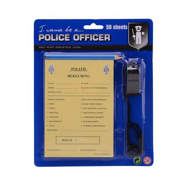 Johntoy Police Coupon Broschüre