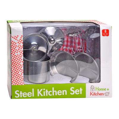 Johntoy Home Kitchen Pannet Set, 8dlg.