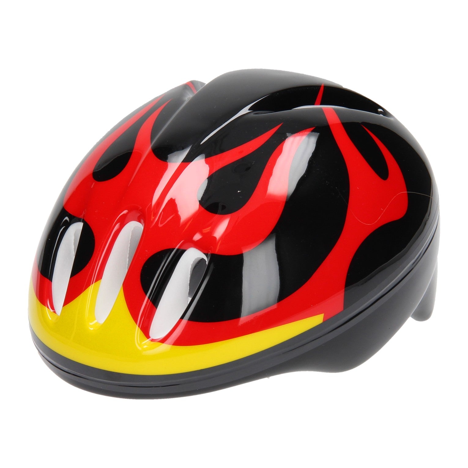 Johntoy Fahrradhelm, Größe 50-54 - Schwarz