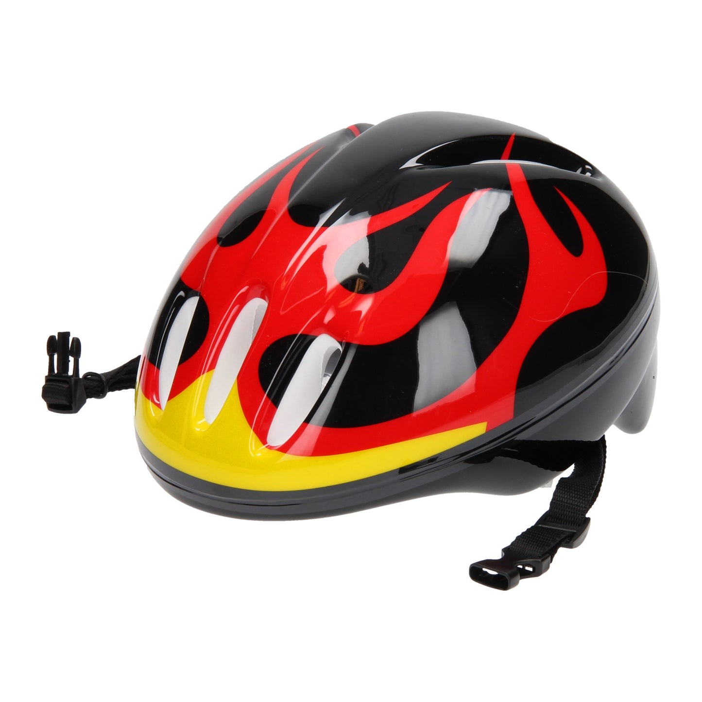 Johntoy Fahrradhelm, Größe 50-54 - Schwarz