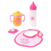 Baby Rose Doll Play Set Abendessen Zeit