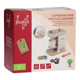 Joueco Holzkaffeemaschine mit Accessoires - afbeelding 2
