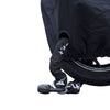 Ds deckt Motorradabdeckung ALFA 3W ohne Platz für Topcase schwarz