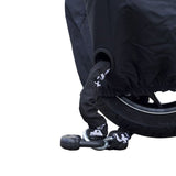Ds deckt Motorradabdeckung ALFA 3W ohne Platz für Topcase schwarz - afbeelding 3