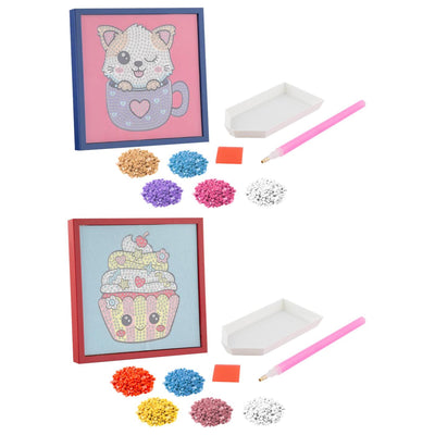 Moxy Diamond Painting Samt mit Rahmen