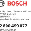 Bosch Zubehör Absaugadapter 1. – 2600499077