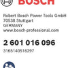 Bosch Zubehör Splitterschutzplatte für GST BCE 150 CE 5 Stück – 2601016096