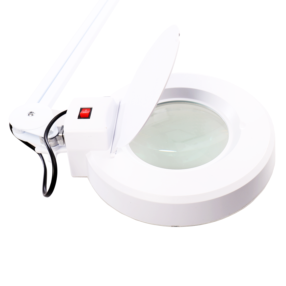 Byomic Tischlupe v2 mit Klemm-LED