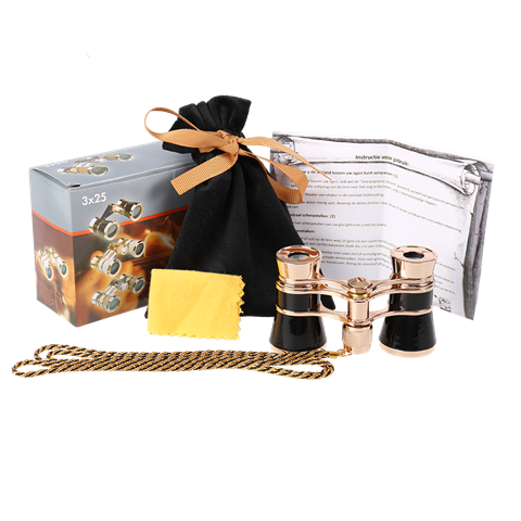 Byomic Theatrekijker 3x25 Gold Schwarz