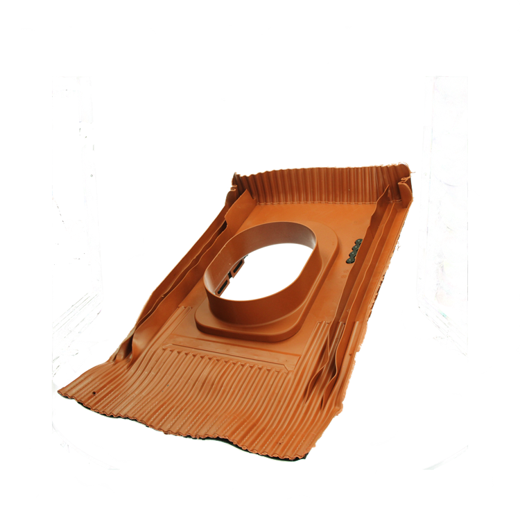 Renson 1067692 – Dachtür-Frontdesign (Ziegelrot) | 1 Stk