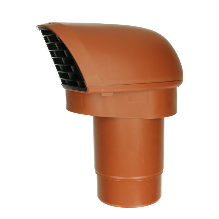 Renson 1067692 – Dachtür-Frontdesign (Ziegelrot) | 1 Stk