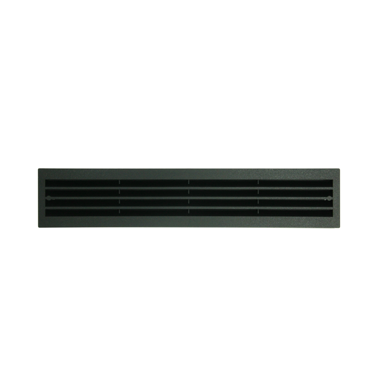 Renson 1069741 - Türgitter PVC 761 450x90 schwarz | 2 Stk