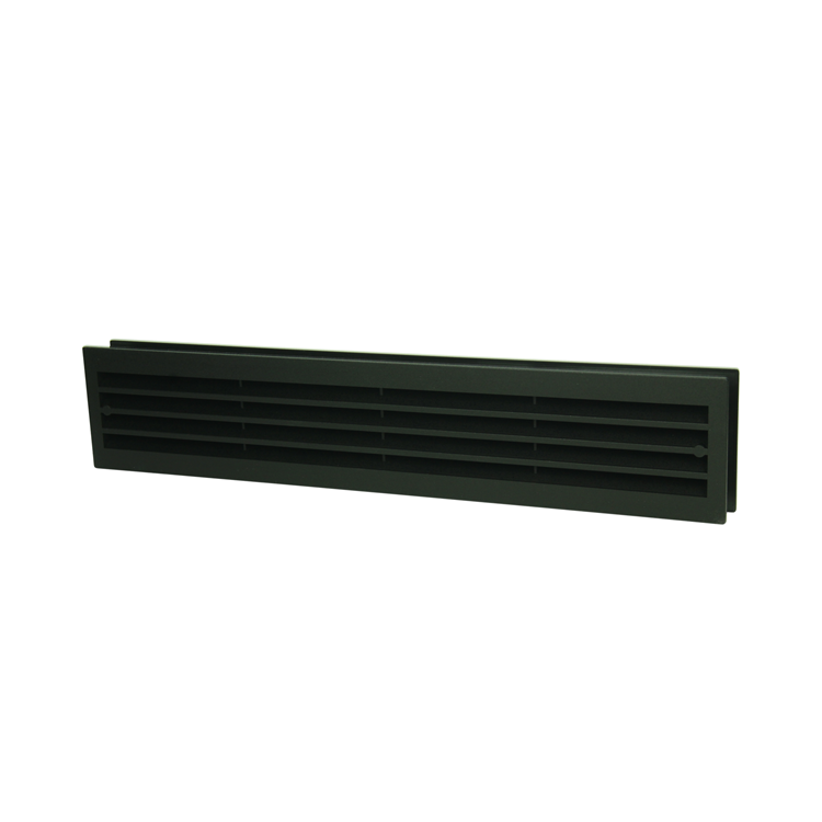 Renson 1069741 - Türgitter PVC 761 450x90 schwarz | 2 Stk