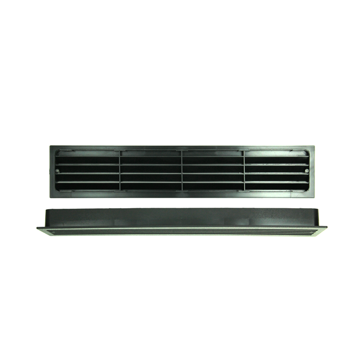 Renson 1069741 - Türgitter PVC 761 450x90 schwarz | 2 Stk