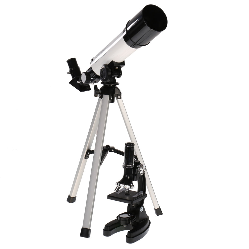 Byomic Einsteiger-Mikroskop-Set, Teleskop im Koffer