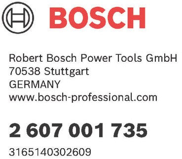 Bosch Zubehör Bit extrahart Sechskant 6, 49 mm 3 Stück - 2607001735