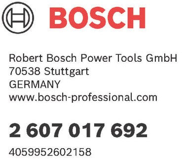 Bosch 45-teilige einstellte Schraubenbitset