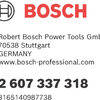 Bosch Zubehör PBA 18 V 6,0 Ah WC-Akku – 2607337318