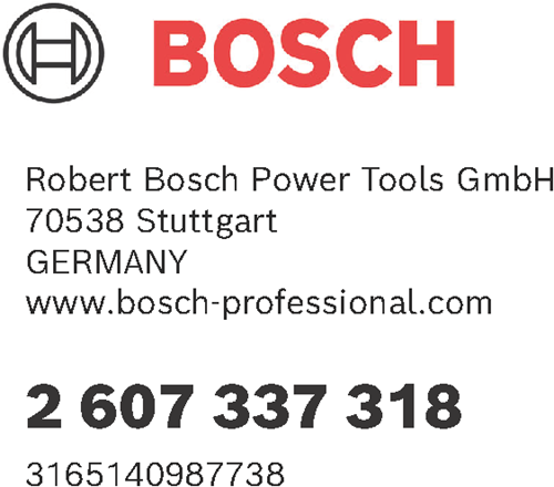 Bosch Zubehör PBA 18 V 6,0 Ah WC-Akku – 2607337318