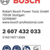 Bosch Zubehör Zellulose-Flachfaltenfilter Gas35-55 | 2607432033 - 2607432033