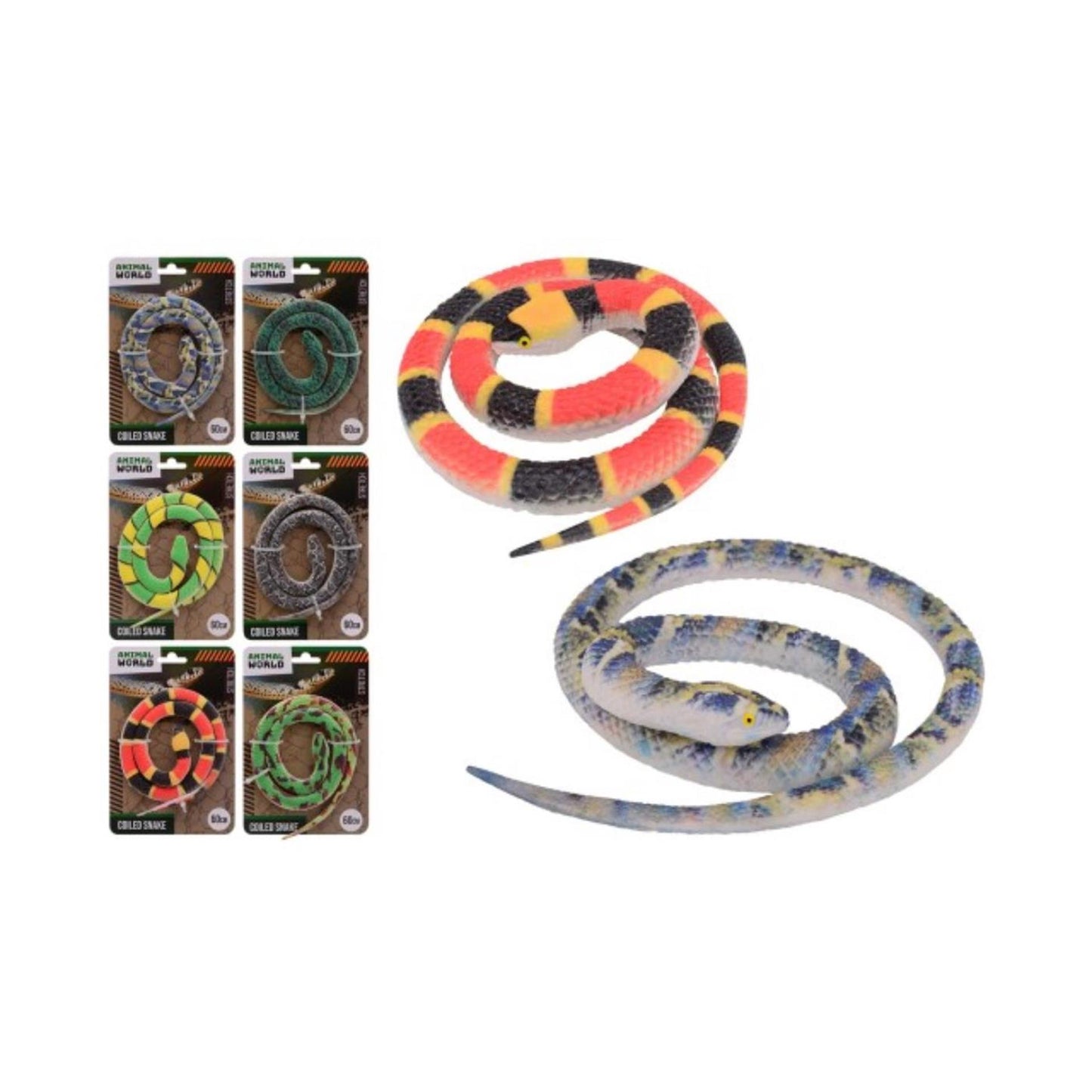 Johntoy Stretch Snake, 60 cm