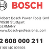 Bosch Zubehör Schleifplatte 1. - 2608000211