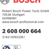 Bosch Zubehör Bosch Filter | für Gas 18V-1 - 2608000664
