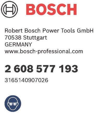 Bosch Zubehör 10x Metallbohrer HSS Pointeq 2,5mm - 2608577193