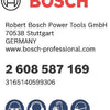 Bosch Zubehör 5-teiliges Fliesenbohrer-Set Cyl-9 Keramik 4,0; 5,0; 6,0; 8,0; 10,0 mm 5 Stück – 2608587169