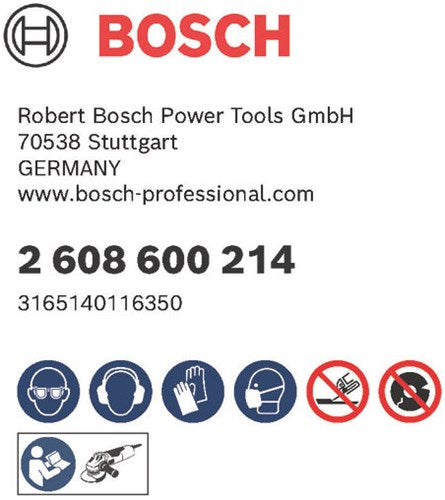 Bosch Zubehör Trennscheiben | Metall | 115x1,6 | 2608600214 - 2608600214