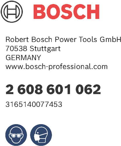 Bosch Schuurplateau 125 mm PEX (Medium)