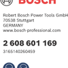Bosch Zubehör Schleifplatte PEX 270 A 2608601169 - 2608601169
