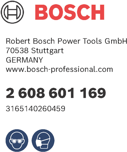 Bosch Zubehör Schleifplatte PEX 270 A 2608601169 - 2608601169