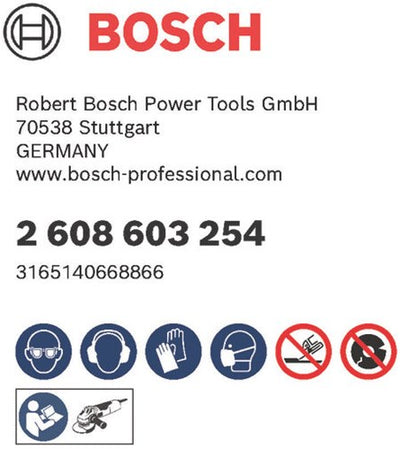 Bosch Zubehör Bosch Trennscheiben Metall Edelstahl 115mm x 1mm | pro 10 - 2608603254