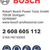 Bosch Zubehör Exzenter ø125mm C430 Expert für Holz+Farbe 8er Set - 2608605112