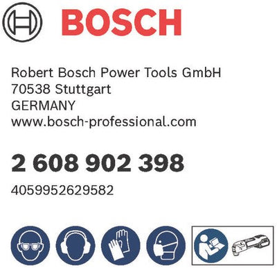 Bosch Zubehör Starlock Aiz 32 Apib Bim, Holz+Metall, Curve-Tec 32 x 50 – 10er-Packung + Expert Aiz 32 APILT – 2608902398