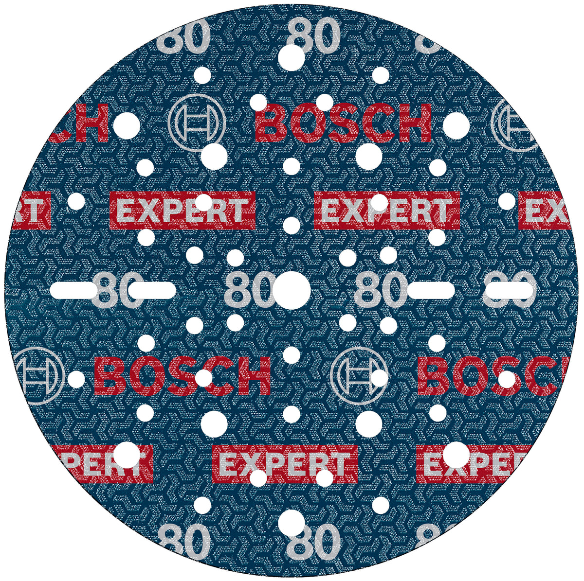 Bosch Zubehör Expert Schleifscheibe O780 mit Folienträger, 150 mm, G80, 6x - 2608902441