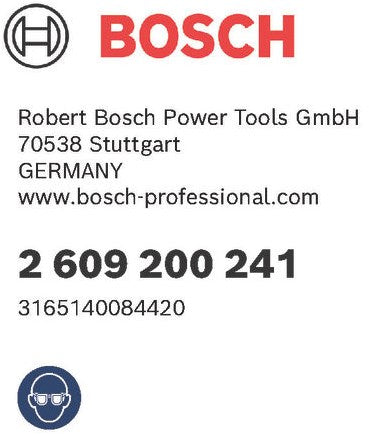 Bosch-Zubehör nicht mit Feingewinde Typ 59 10,6 x 0,72 x 10 mm 1000 Stück - 2609200241