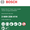 Bosch - Diamanttrennscheibe Beton 125 x 22 x 1,7 x 7,0 mm