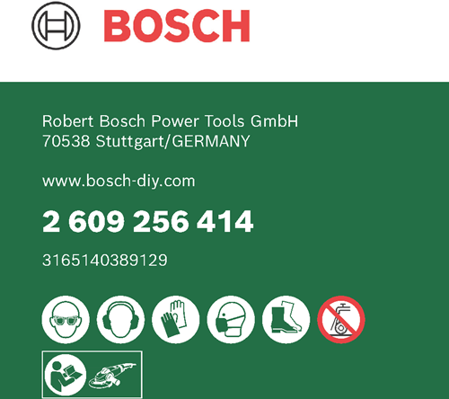 Bosch - Diamanttrennscheibe Beton 125 x 22 x 1,7 x 7,0 mm