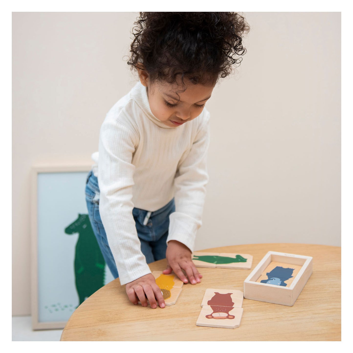 Trixie Wooden Combo Puzzle Tiere