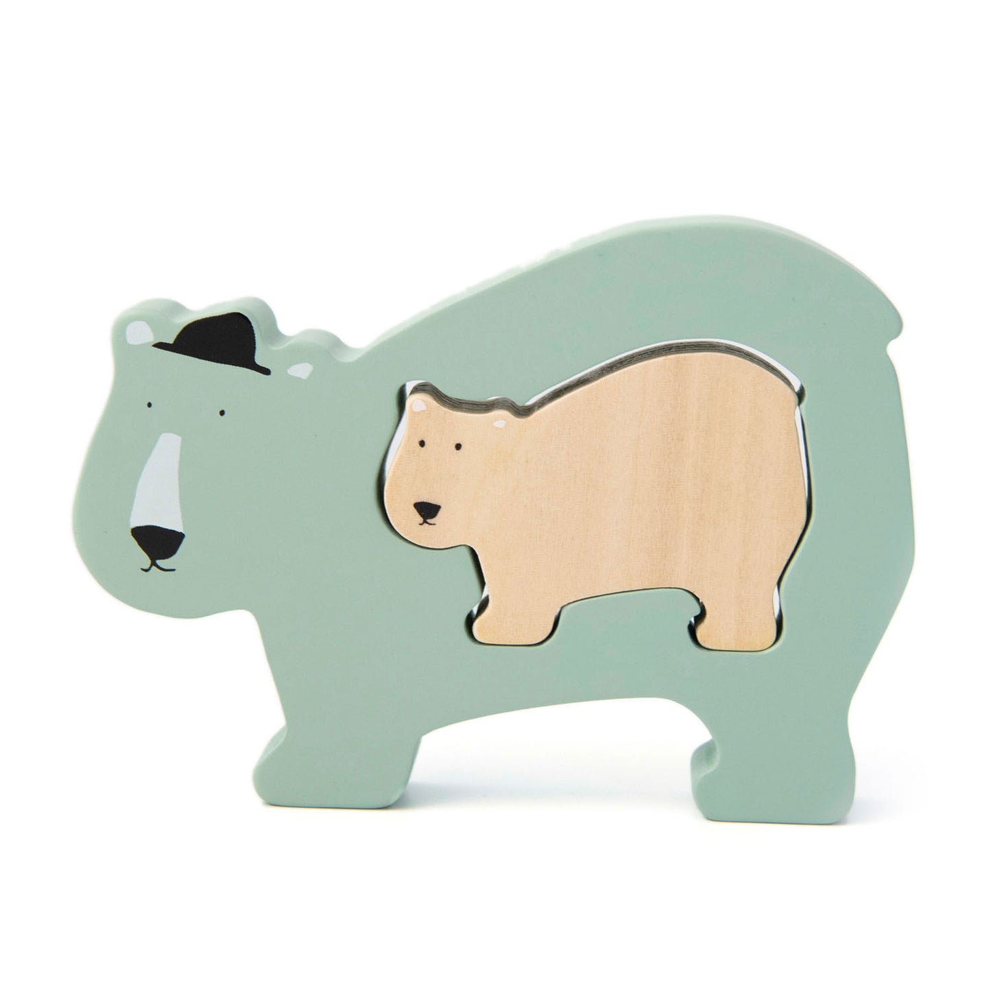 Trixie Holzbaby Puzzle Mr. Tragen