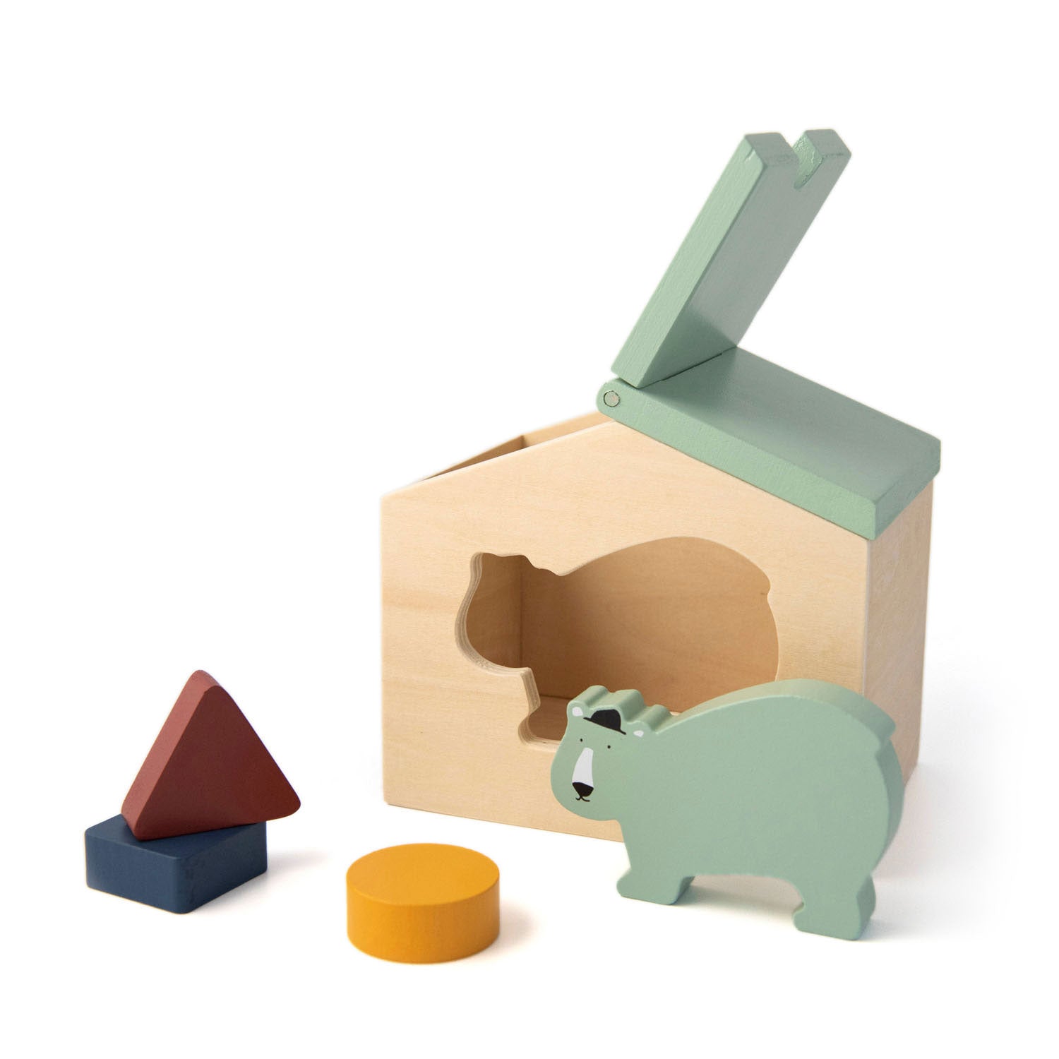 Trixie Holzhaus mit Blöcken Mr. Tragen