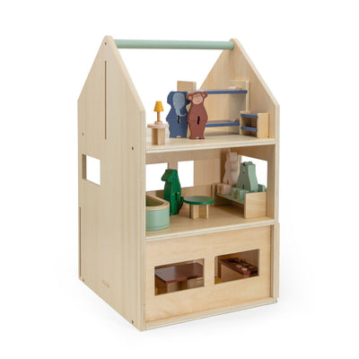 Trixie Wooden Dollhouse mit Accessoires