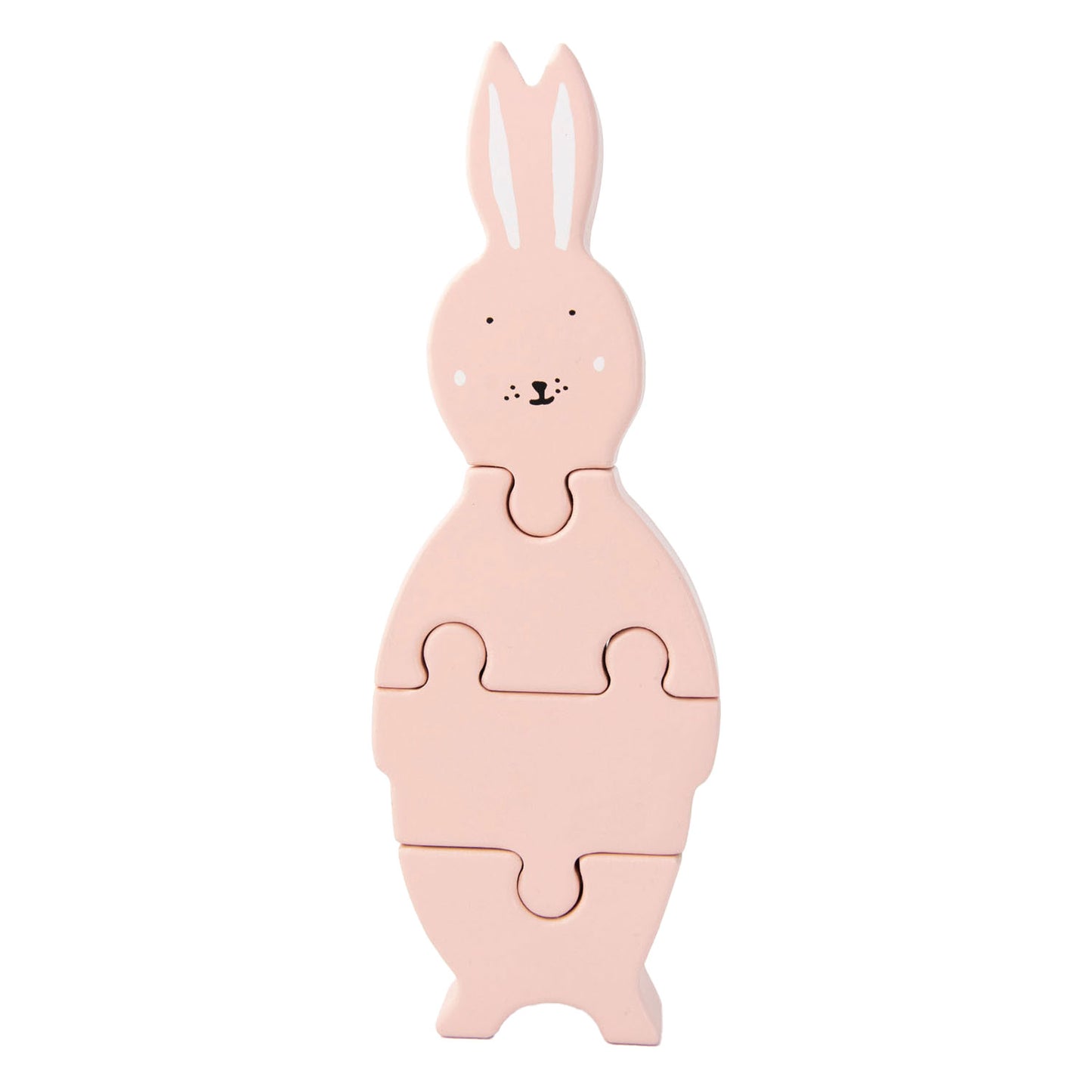Trixie Holztier Ehemaliges Puzzle Mrs. Kaninchen, 4st.