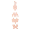Trixie Holztier Ehemaliges Puzzle Mrs. Kaninchen, 4st.