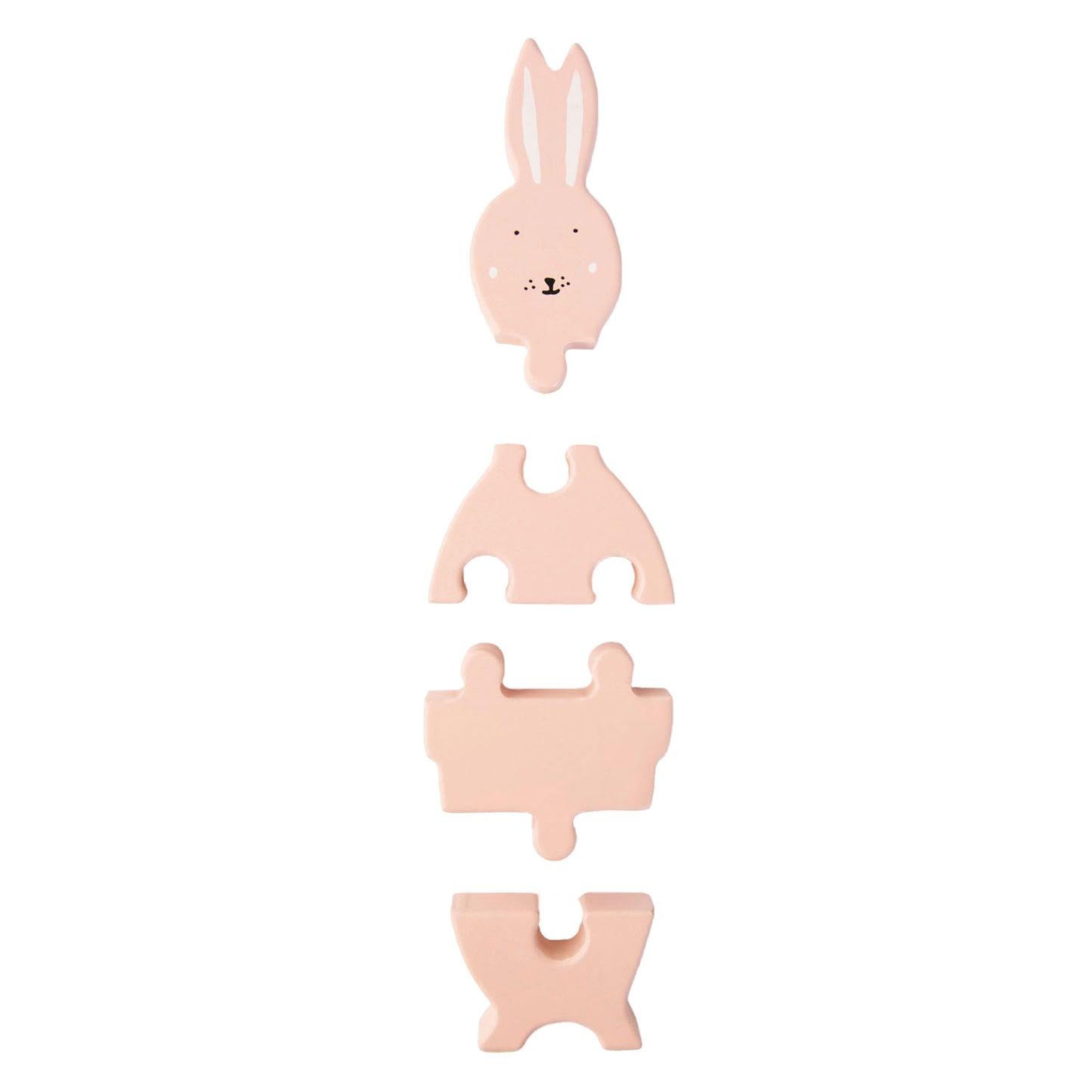 Trixie Holztier Ehemaliges Puzzle Mrs. Kaninchen, 4st.