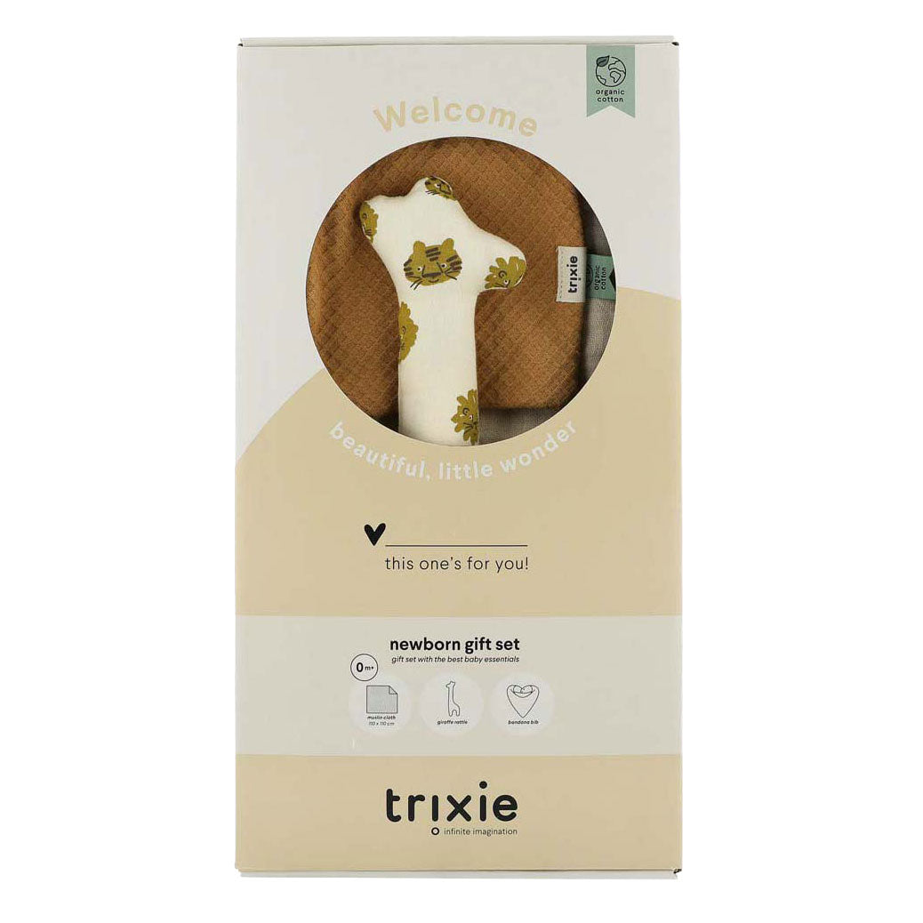 Trixie Neugeborene Geschenkbox Ich habe glückliche Leopard